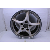 2003 2004 Porsche Boxster 986 Wheel 18 x 7.5 Front Rim 5 Spoke OEM
