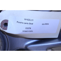 2011-2018 Porsche Cayenne 958 Wheel 21 X 10 Rim Painted Black OEM