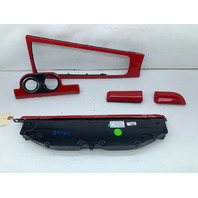 Porsche 911 991 Boxster Cayman 718 Dash Console Cup Holder Dash Molding Guards Red OEM