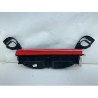 Porsche 911 991 Boxster Cayman 718 Dash Console Cup Holder Dash Molding Guards Red OEM