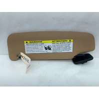 2012-2019 Porsche 911 991 Coupe Right Sun Shade Visor Beige OEM