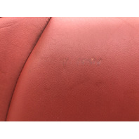 1999-2001 Porsche 911 996 Convertible Right Rear Seat Back Rest Red OEM