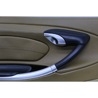 1999-2004 Porsche Boxster 986 Door Panel Left Leather Beige OEM