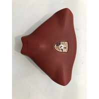 2000-2004 Porsche 911 Boxster 3 Spoke Steering Wheel Airbag Red OEM