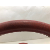 2000-2004 Porsche 911 Boxster Steering Wheel 3 Spoke Carerra Red WORN OEM
