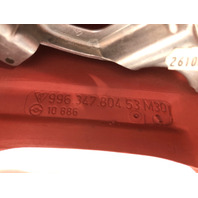 2000-2004 Porsche 911 Boxster Steering Wheel 3 Spoke Carerra Red WORN OEM