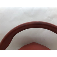 2000-2004 Porsche 911 Boxster Steering Wheel 3 Spoke Carerra Red WORN OEM