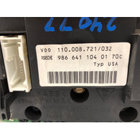 1997-1999 Porsche Boxster Speedometer Instrument Cluster 98664110401 OEM