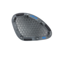 2005-2012 Porsche 911 997 Quarter Panel Speaker Cover Grille Right Grey OEM