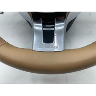 2012-2016 Porsche 911 991 Sport Steering Wheel PDK Beige OEM