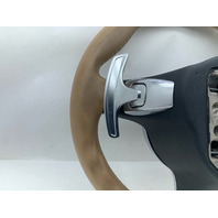 2012-2016 Porsche 911 991 Sport Steering Wheel PDK Beige OEM