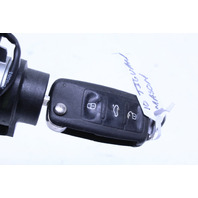 2010 Volkswagen Tiguan Ignition Switch Cylinder Housing Key Fob - 1K0905851 OEM