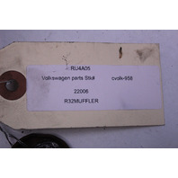 2008 Volkswagen Golf R32 Muffler Exhaust OEM