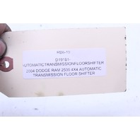 2004 Dodge Ram 2500 4X4 Automatic Transmission Floor Shifter