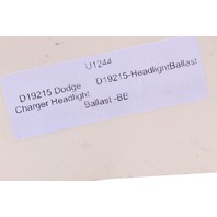 Dodge Charger Headlight Ballast Stock#D19215 OEM
