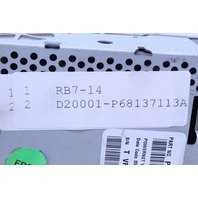 2013 Dodge Ram 1500 AM FM Radio Receiver 68137113AE OEM