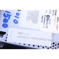 2014 Dodge Ram AM FM U Connect Display Unit 68088693AE OEM