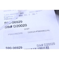 2003 Jeep Liberty 3.7 4 x 4 Engine Computer Module ECU ECM DME OEM