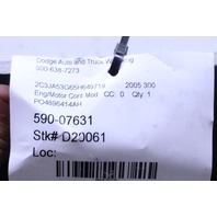 2005 Chrysler 300 Engine Computer Module ECU ECM DME 04606834AC OEM