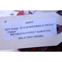 Dodge Charger Challenger Chrysler 300 SRT-8 Brake Calipers Brembo Set OEM