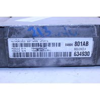 2002 Dodge Stratus Chrysler Sebring 2.7 AT Engine Computer Module ECU ECM DME P04606801AB OEM