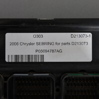 2006 Chrysler SEBRING for parts D213073