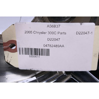 2005 2006 Chrysler 300C Wheel 18 X 7.5 Rim Chrome Clad