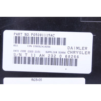 2010 Dodge Charger Radio Stereo CD MP3 Player RES