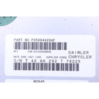 2008 Chrysler 300 Radio Stereo CD MP3 Player RES