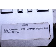 2005 BMW M6 Hamann Pedal Set Brake Gas Accelerator Dead Pedal OEM