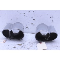 2002-2004 Porsche 911 996 Exhaust Muffler Tip X50 EP4120 Pair OEM