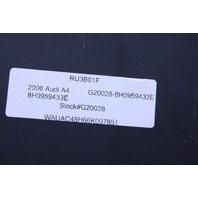 2005 2006 2007 Audi A4 Convertible Comfort Control Control Module 8H0959433E OEM