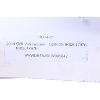 20012-2014 Volkswagen Jetta Golf 2.0 Fuel Vapor Canister 1K0201797B OEM