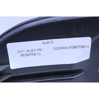 2009-2011 Audi A6 Sedan Driver Left Fog Light Grille 4F0807681Q OEM