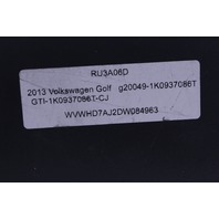 2013 Volkswagen Golf GTI Body Control Module BCM OEM