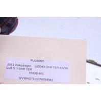 2010 2011 2012 2013 Volkswagen GTI DSG Golf Ball Shift Knob Shifter Boot Worn OEM