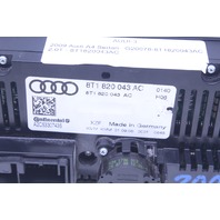 2009-2010 Audi A4 A5 S4 S5 Climate Temperature Control Panel OEM