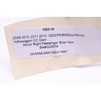 2009-2012 Volkswagen CC Door Mirror Right Side View 7 Wire