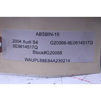 2004 Audi S4 ABS Anti Lock Brake Pump - 8E0614517Q OEM