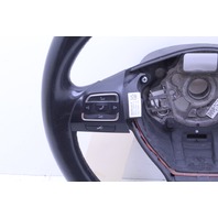 2010 Volkswagen CC 3 Spoke Leather Steering Wheel 3C8419091AN OEM
