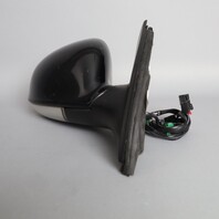 2006-2010 Volkswagen A5 Jetta Rear View Door Mirror Right Side Black OEM Used