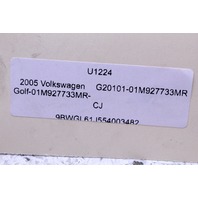 2005 Volkswagen Golf Transmission Control Module TCU TCM 01M927733MR