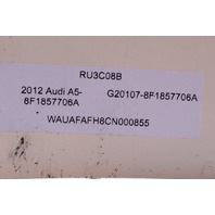 2010-2017 Audi A5 S5 Convertible Front Seat Belt Right - 8F1857706A OEM