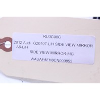 2010-2014 Audi A5 Convertible Door Mirror Left Side View OEM