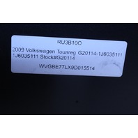 2009 Volkswagen Touareg CD Changer 1J6035111 Stock#G20114 OEM