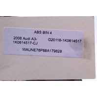 2006 2007 2008 Audi A3 Anti Lock Brake ABS Pump 1K0614517 OEM