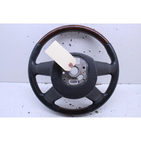 2006 2007 2008 Audi A4 Steering Wheel 4 Spoke Wood 4F0419091BE OEM