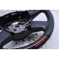 2006 2007 2008 Audi A4 Steering Wheel 4 Spoke Wood 4F0419091BE OEM