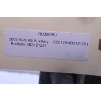 2002 2003 Audi A6 S6 Auxiliary Radiator 4B3121251C OEM