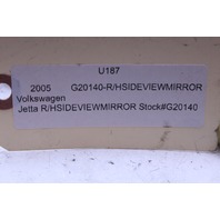 1999 2000 2001 2002 2003 2004 Volkswagen Jetta Golf Right Door Mirror Side View